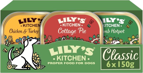 Lily's Kitchen Natural Adult Dog Food Wet Trays