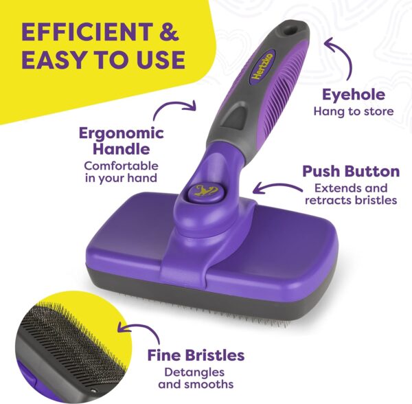 Self Cleaning Slicker Dog Brush Cat Brush