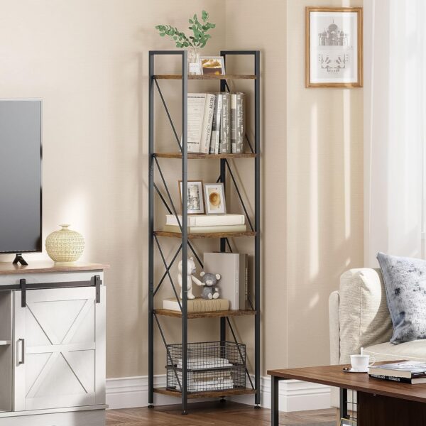 YITAHOME Bookshelf 5 Tier