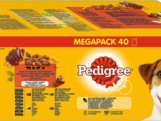 Pedigree Mixed Selection in Jelly 40 Pouches,