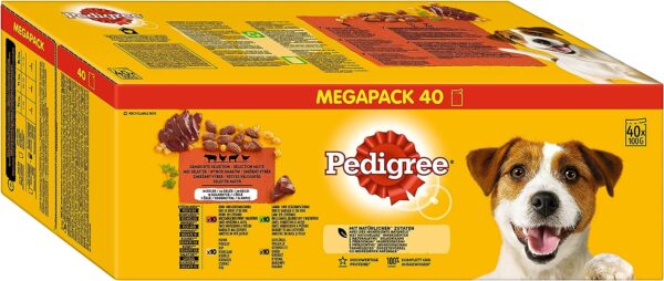 Pedigree Mixed Selection in Jelly 40 Pouches,